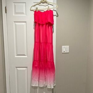 pink Lily neon ombre dress size XS